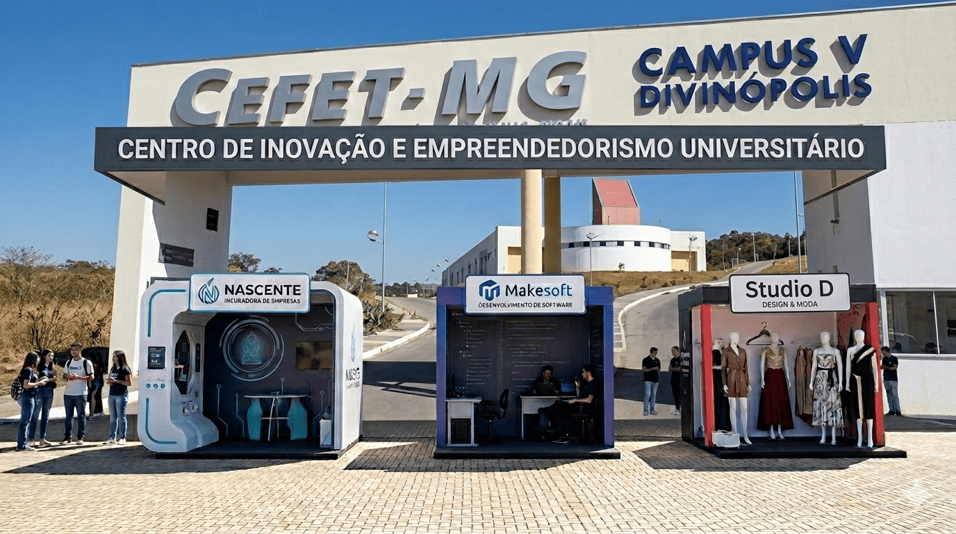 Criação do centro de inovação e empreendorusmo universitário (CIEU) no CEFET-MG Divinópolis.
